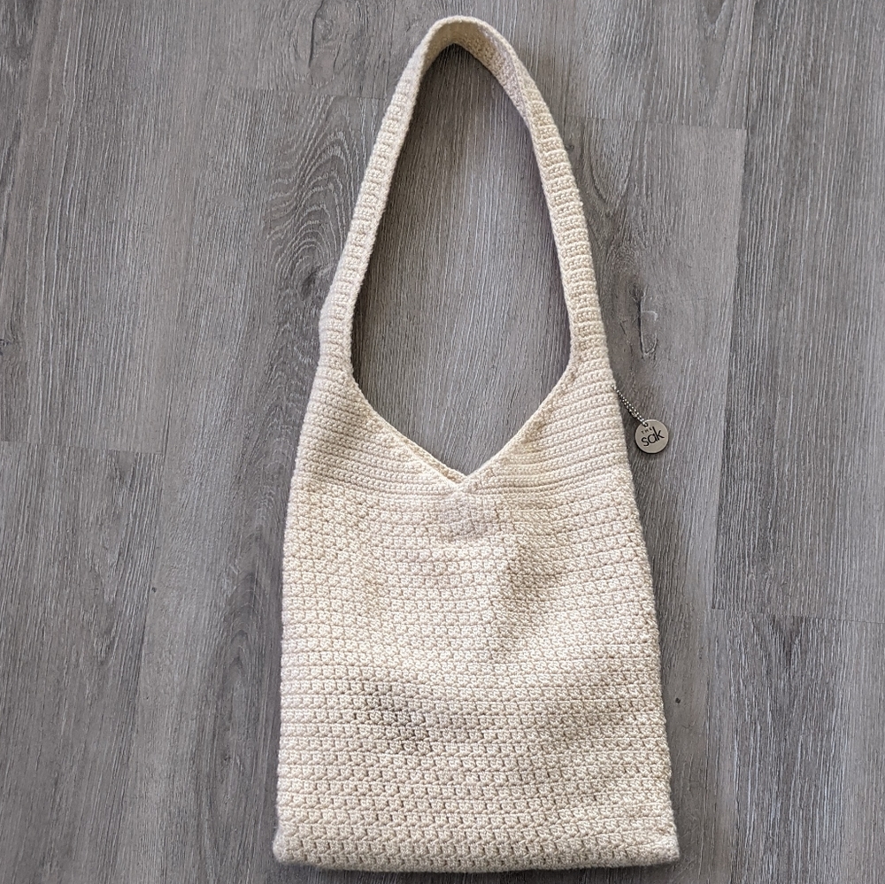 The Sak Hobo Style Crochet Shoulder Bag